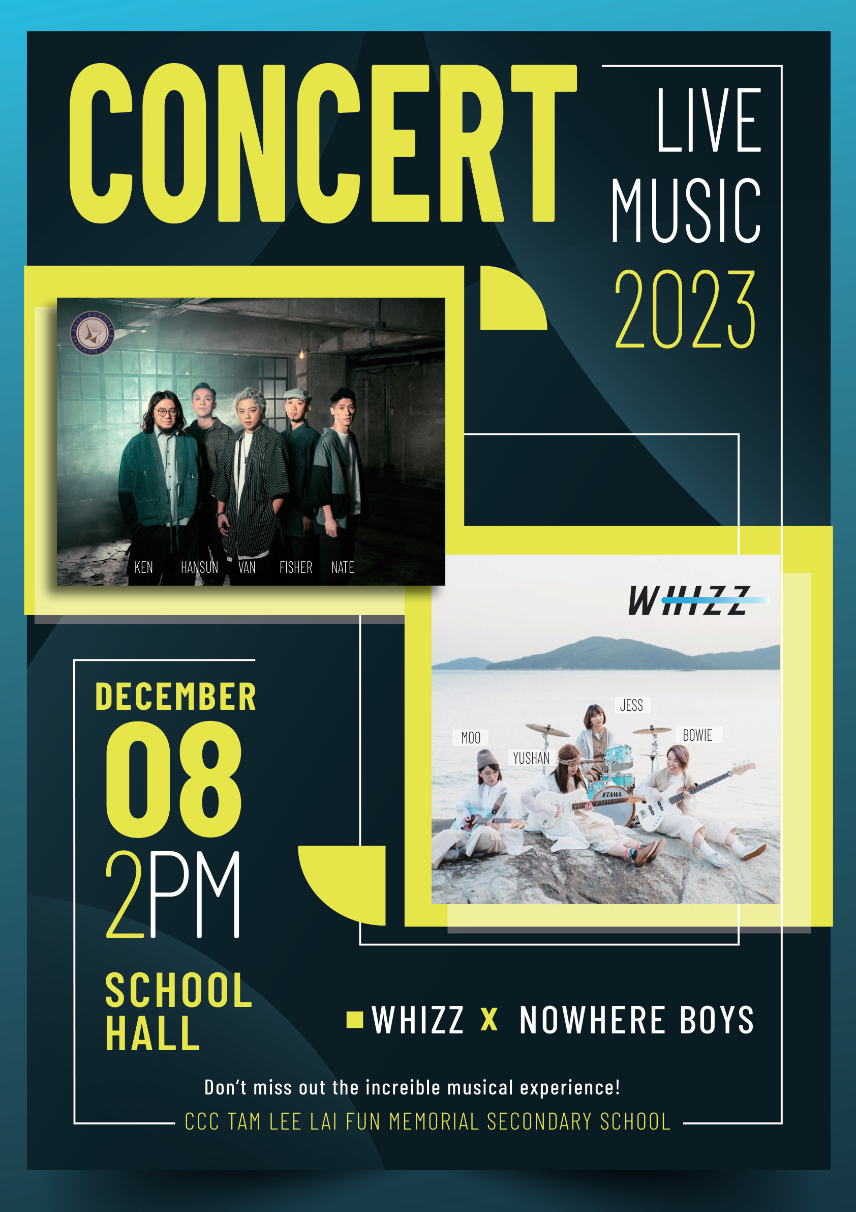Whizz × Nowhere Boys 海報